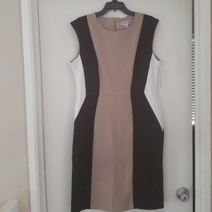 Womens color block dress